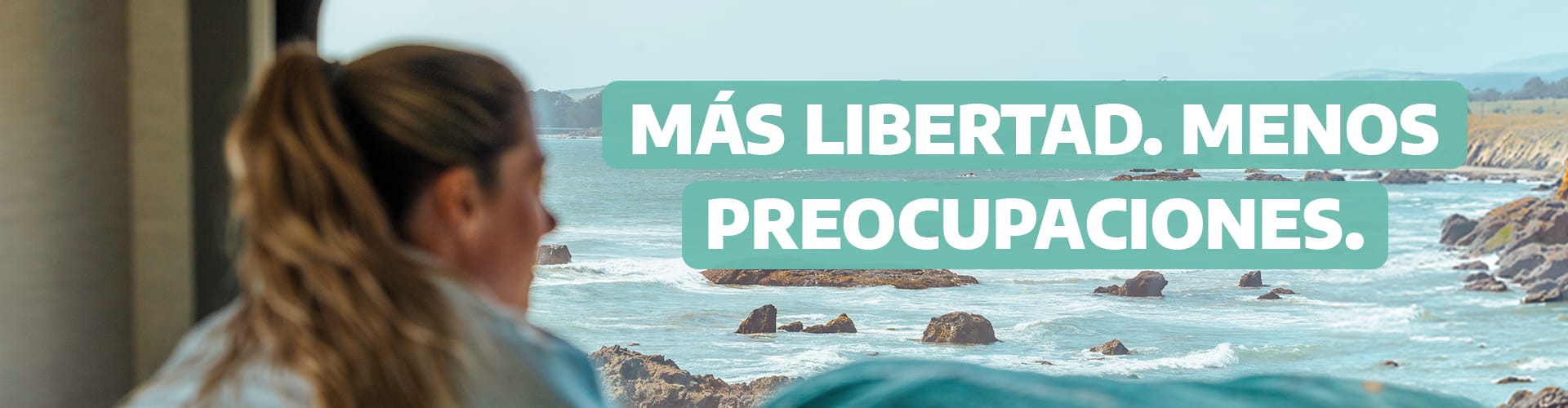 woman overseeing the see