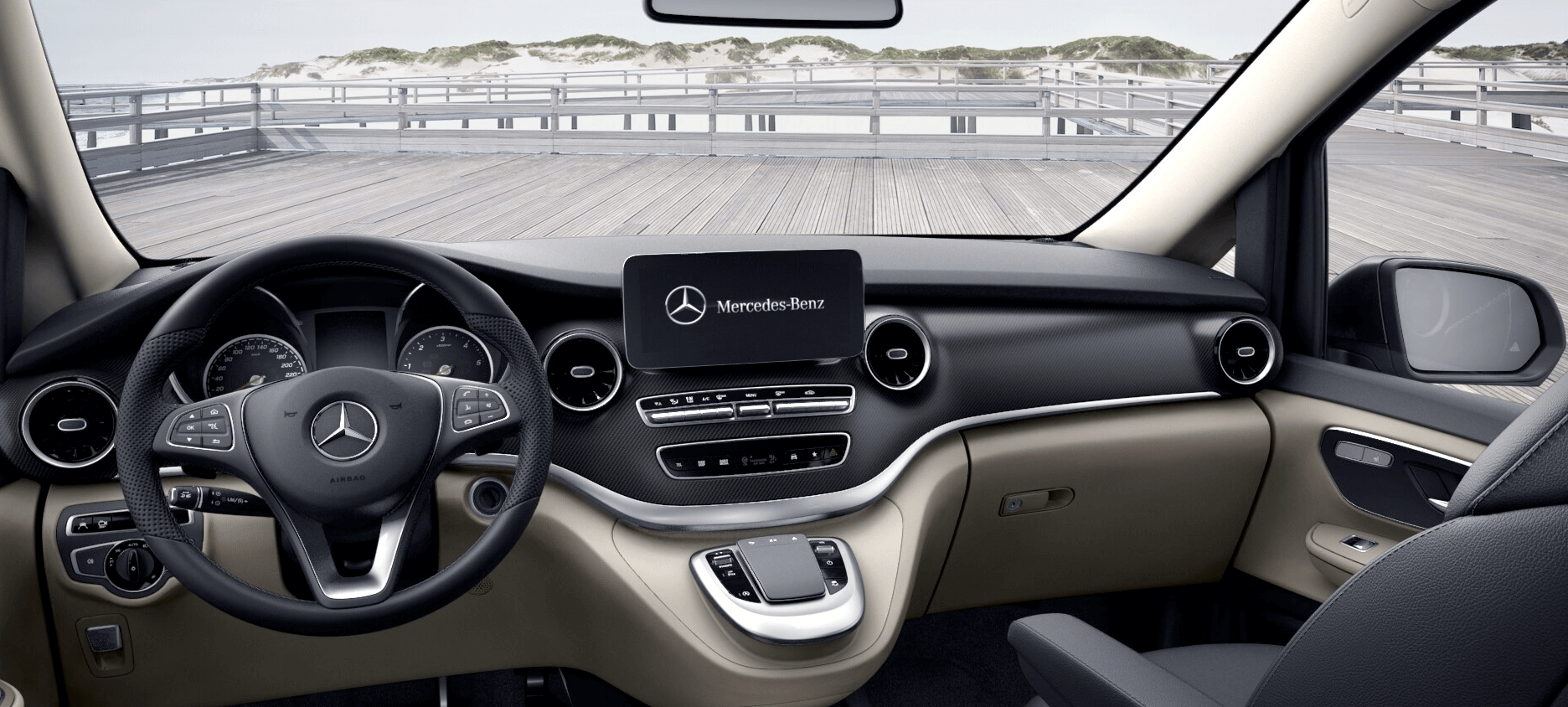 Anfahrhilfe / Bergeboards für den Mercedes-Benz Marco Polo im