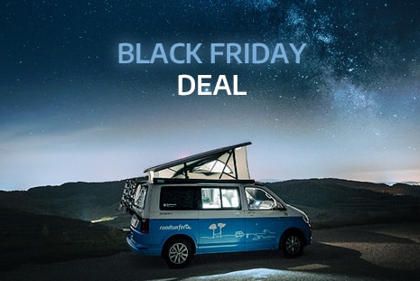 Black Week camper and campervan sales promo NL