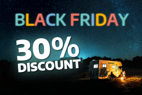 Get 30% with roadsurfer off at Black Friday 