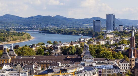 Bonn city view
