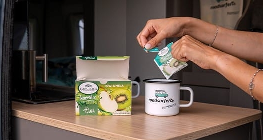 Brand partnerhip tea L'Angelica Italy