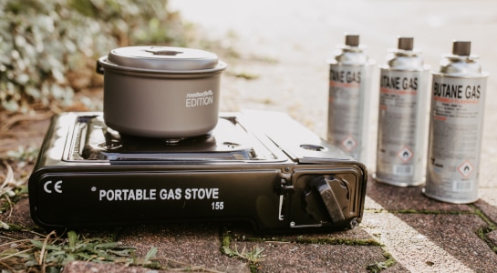 Camping stove camping equipment