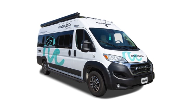 Couple Condo RV diagonally front view