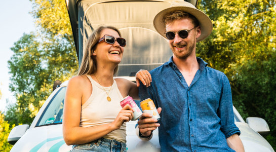 feel good drinks and roadsurfer blog article