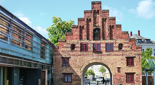 Northern Gate in Flensburg.