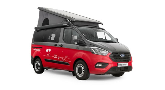 Ford Nugget campervan sideview