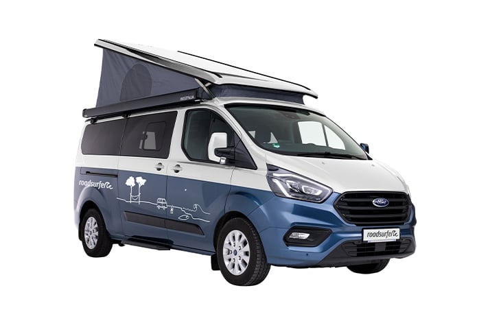 Ford Nugget Plus Campervan mit Aufstelldach