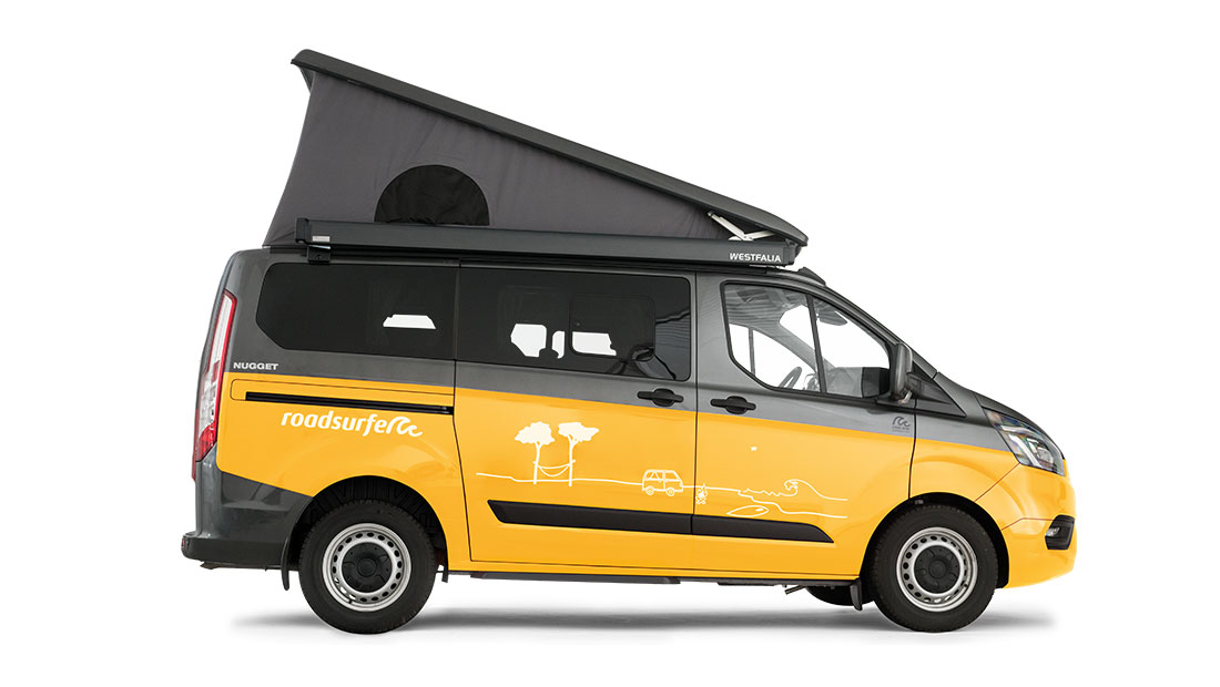 Ford Transit Nugget Premium Solar Side View