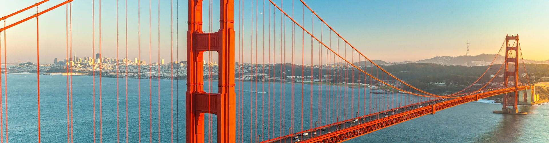 Golden Gate Bridge in San Francisco with B
