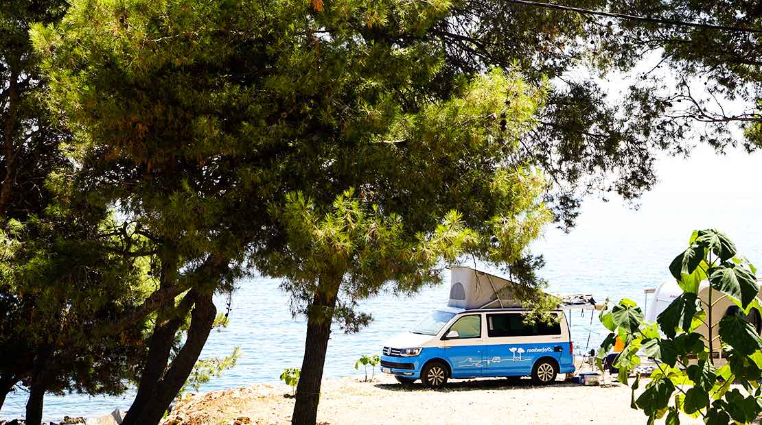 Location de Volkswagen California : Camping