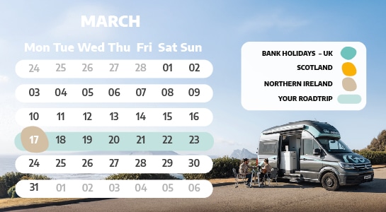 January Bank Holiday Calendar 2025 UK