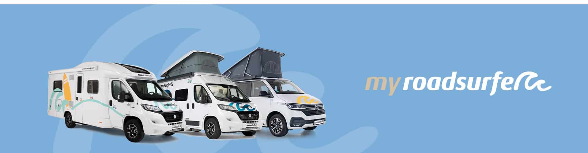 myroadsurfer camper van, sprinter campervan and motorhome sales overview