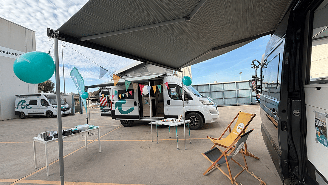 Open Door Day event at roadsurfer Spain