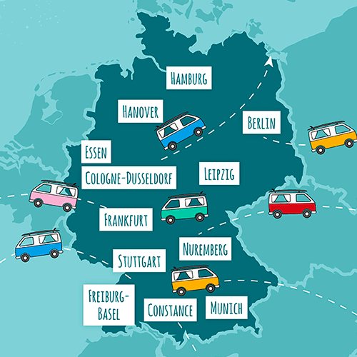 Campervan hire Germany Rent a Camper