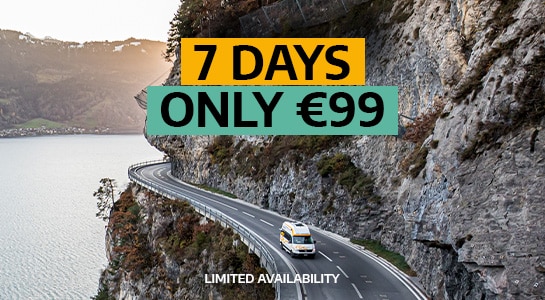 roadsurfer Rallys, One Way rentals through Europe for 99€