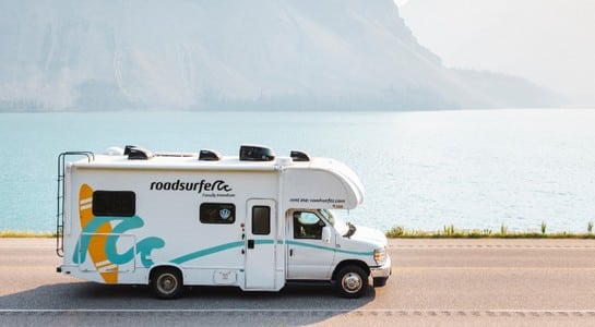 Class C RV shown with a tighter, centered crop to highlight the vehicle for RV classes