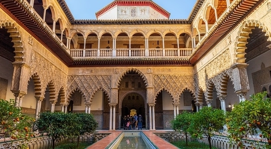 Muslim building in Sevilla