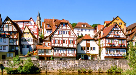 Half-timbered Houses in Germany