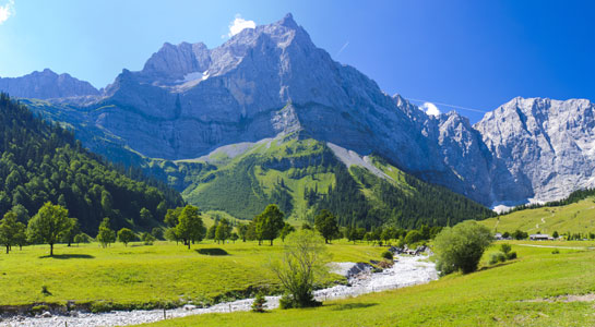 Mountains of the Bavarian Alps