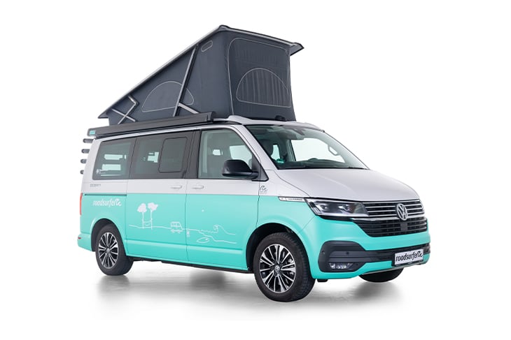 VW California Ocean Campervan mit Aufstelldach